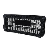 Front Upper Grille Assembly Gloss Black for 2015-2019 GMC Sierra 2500 HD 3500 HD Denali
