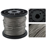 150Pcs Crimping Sleeves 7×7 1.5mm Wire Rope 304 Stainless Steel
