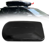 Labwork 2Key 14 ft3 Car Top Cargo Carrier Vehicle Roof Luggage Storage Box Black