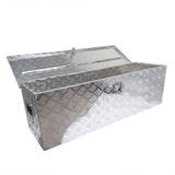 Labwork 49X15X15 Aluminum Heavy Duty Truck Bed Storage Tool Box w/Lock+Keys