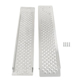 Motorcycle Quad Lawn Mower Snow Blower Loading Ramps 880 lbs Capacity Aluminum