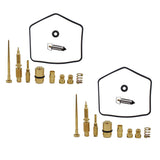 Carb Carburetor Repair Rebuild Kit Set of 2 For CB360 CJ360T CL360 Jets Gaskets
