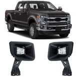 Labwork Passenger+Driver Fog Light Lamp For Ford F250 2020-2022 W/Fog Lamp Cover