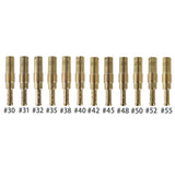 (12pcs Set) Slow/Pilot Jet for PWK OKO CVK30,31, 32,35,38,40,42,45 48 50 55