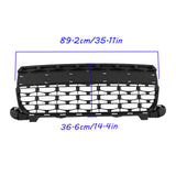 Labwork Front Grille Grill Assembly Matte Black For 2022-2023 Ford Maverick
