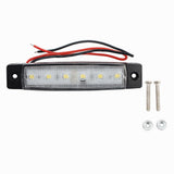 Marine Boat 6 LED White Lamps Cabin Deck Courtesy Light Stern Transom Lights ×10