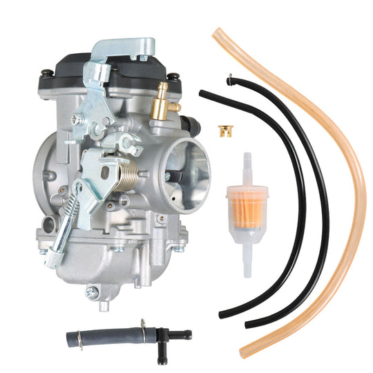 Carburetor with T-Pipe for Kawasaki KLR650 2008-2010 2011-2018