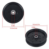 126124 604231 For Hustler Raptor Flat Idler Pulley 937813 937763 937755 938597