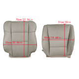 Labwork Seat Cover For 2007-2012 Acura RDX Leather Perforated Driver Passenger