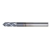 1/4" 4 Flute 2-1/2" Overall Length 90 Degree Carbide Drill Mill - TiALN COATED