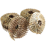 0.12Inch ?? 3/4Inch 3600 Pack Full Round Head Roof Nails 15 Degree Inclined Coil
