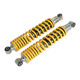 2 x Front Shocks Absorber 1987-2006 For Yamaha Banshee 350 YFZ350 Springs YELLOW