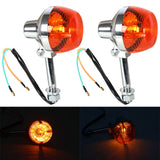 New Turn Signal Light 8mm 12V For Honda CT70 CT90 XL100 CB350 CM400 CB450 CB750