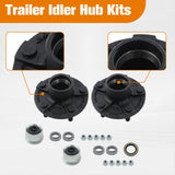 Labwork 5 on 4.5" For 2000 lbs Axle 1-1/16" bearings 2 Trailer Idler Hub Kits