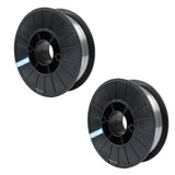 2Pcs E71T-GS .035 Inch 0.9mm Gasless Flux Core Mild Steel MIG Welding Wire 20Lbs