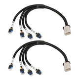 Labwork Ignition Coil Harness Connector DAC044 2pcs For GM LQ9 LQ4 LS2 LS7 LSX