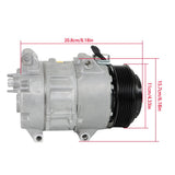 Labwork A/C Compressor 2015-2017 For TOYOTA FAW CROWN 8832042140 Aluminum