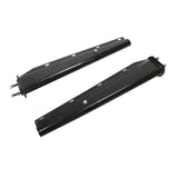 New Mud Flap Hangers Black Steel Straight 30" 2.5" Semi Truck Spring Loaded