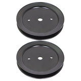 Labwork Spindle Pulleys Fit For Husqvarna 195945 197473 2 Pack 42" And 46" Decks