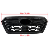 Labwork Front Bumper Upper Grille For Subaru Forester 2022-2024 Gloss Black