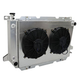 Labwork 4 Row Radiator+Shroud Fan Relay For Ford F150 F250 F350 Bronco 85-97