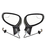 Labwork Driver & Passenger Side Power Mirrors For 2014-2019 Ford Fiesta Pair L&R