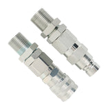 Hyd.Quick-Connect Coupler KV13884 AT312877 For John Deere 35G 50C 260 325 CT332