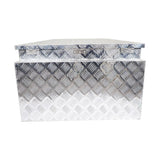 Labwork 15/29"X15"X18" Heavy Duty Aluminum Tread Tool Box For Truck Trailer