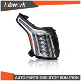 Labwork Headlight For 2015-2020 Cadillac Escalade LED Black Housing Passenger RH