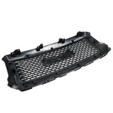Labwork Front Upper Grill For 2014-2015 GMC Sierra 1500 Glossy Black Plastic