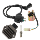 Rectifier Relay Ignition Coil spark plug for Honda TRX350TE Rancher 350 2x4 ES