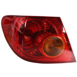 Labwork Left Side Rear Brake Lamps Tail Light For Toyota Corolla 2003-08 Halogen
