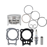 2000-2006 for Honda Rancher TRX350 Piston Rings Gasket Top End Kit Spark Plug