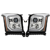 Labwork Left+Right HID Headlight Fit For GMC Yukon XL 2015-2020 W/o Ballast+Blub