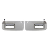Labwork Sun Visor LH Left+Right RH For 2019-24 Nissan Altima Gray W/Light Mirror