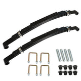 Heavy Duty Rear 4 Leaf Springs for E-Z-GO TXT 1995-2013 Golf Cart (Set of 2)