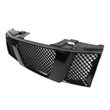 Labwork Front Grill For Nissan Navara Frontier D40 2005-2008 Gloss Black Grill