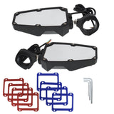 UTV Rear View Side Mirrors w/ LED Lights New For Polaris RZR 1.75"-2" Roll Cage