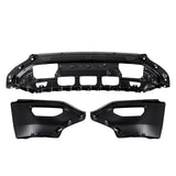 Labwork Split Steel Front Bumper W/o Sensors Holes For GMC Sierra 1500 2016-2018