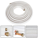 1 Pcs 1/4"-1/2" Dia. 25 Feet Install Kit Fits For Mini Split Heat Pump Systems