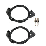 New Spark Plug & Wire Cap 15in/24.4in For Can Am Commander 800 800R 2011-2017