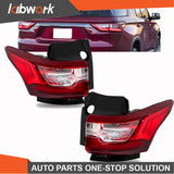 Labwork Tail Light For 2018 19 2020 Chevrolet Traverse w/o Redline Pkg LED LH+RH