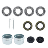 Labwork For 2000-2200lb Axles 2 Sets L44649 L44610 Trailer Hub Wheel Bearing Kit