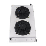 Labwork 4 Rows Radiator+Shroud Fan For Chevy C/K C10 C20/30 K10/20 GMC 73-87
