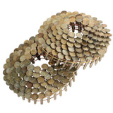 0.12Inch ?? 3/4Inch 3600 Pack Full Round Head Roof Nails 15 Degree Inclined Coil