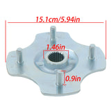 2 Rear Axle Wheel Hub Nut For Honda TRX250 TRX250TE TRX250TM Recon 250 2X4 97-19