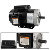 5HP Electric Motor 56C Frame 3450RPM General Purpose Single Phase Motor 5/8 Inch Shaft 208-230V