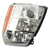 Labwork Left Headlight Assembly For Cadillac Escalade 2007-2014 HID Chrome Bezel