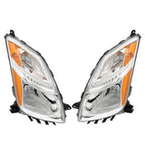Labwork Right & Left Headlight For 2006-2009 Toyota Prius Halogen Headlamp Clear