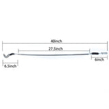 2x Forward Reverse Shift Cable 40" For EZGO TXT Gas Golf Cart 25691G01 1991-2001
